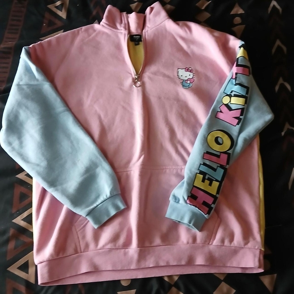 Hello Kitty Colorblock Jacket - Picture 1 of 4